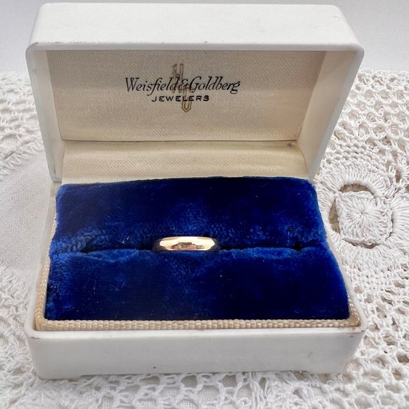 Vintage 10K Gold Baby's Ring Toe Ring Gold Band Gold Children’s Jewelry
